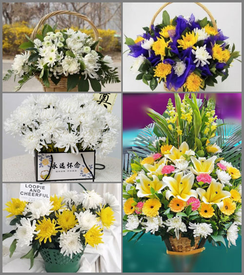贵州毕节市黔西县协和乡白事提篮配送